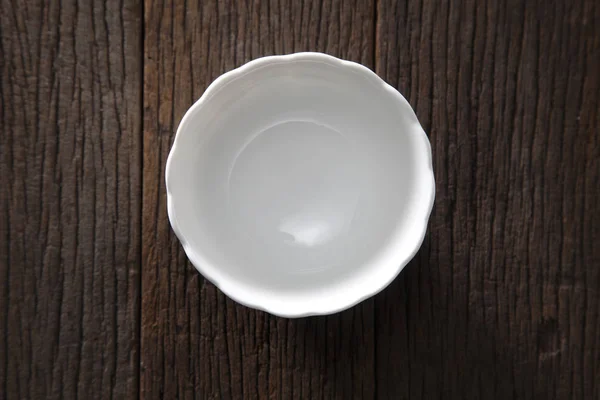 Empty white bowl — Stock Photo, Image