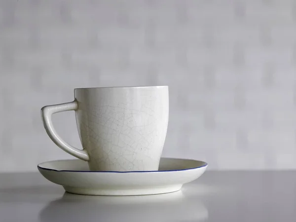 Tasse de café avec soucoupe — Photo