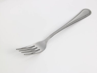 Tek paslanmaz çelik çatal