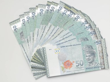 Malezya ringgiti yığını