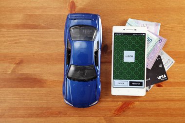 Uber mobil uygulaması
