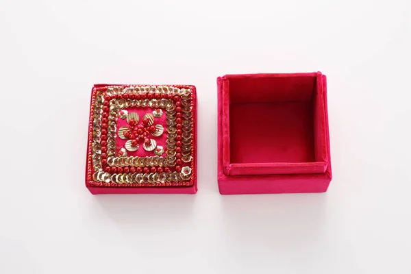 손으로 만든 선물 상자 — 스톡 사진