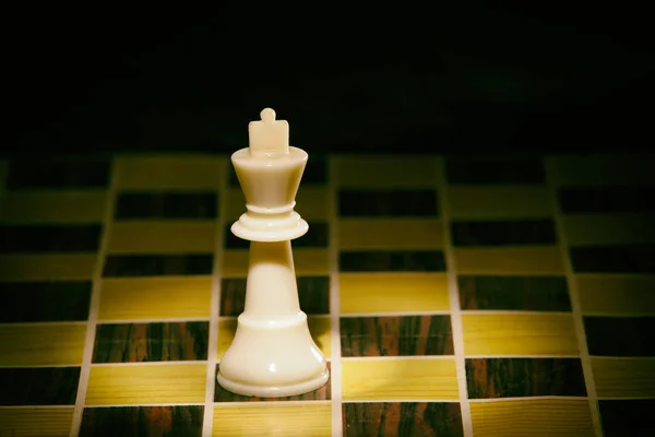 チェスはチェス盤を図します。 — ストック写真