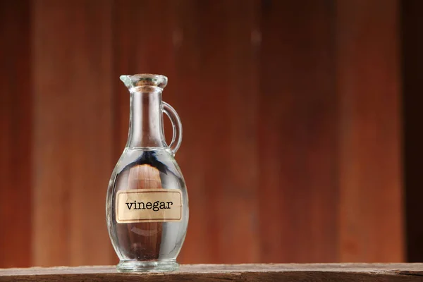 Vinegar Putih Dalam Botol — Stok Foto