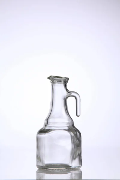 Boş yağ şişe — Stok fotoğraf