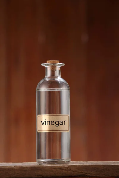 Vinegar Putih Dalam Botol — Stok Foto