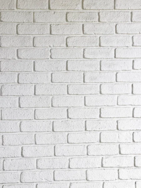 Wall of white bricks — Stock Photo, Image