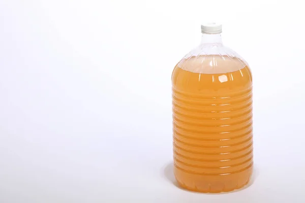 Contaminated water in bottle — Stock Photo, Image