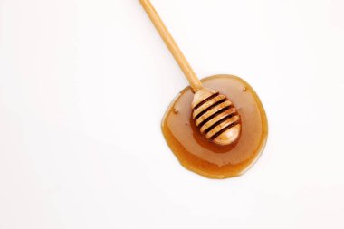 Bal ve ahşap Kepçe