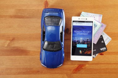 Uber mobil uygulaması