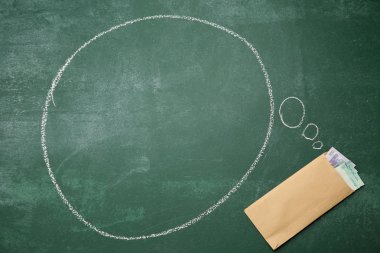 para ve düşünme balonu