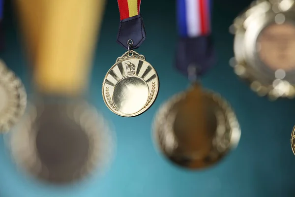 様々 なスポーツのメダル — ストック写真