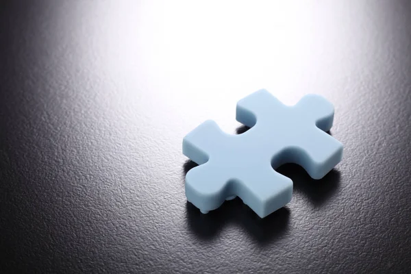 Single puzzle piece — Stock Photo, Image