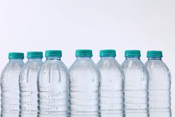 mineral water bottles