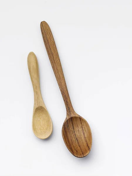 Wooden spoons on table — Stock Photo, Image