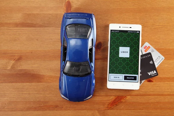 Uber mobil uygulaması