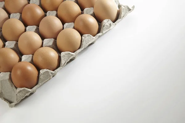 Bandeja de huevos de pollo —  Fotos de Stock