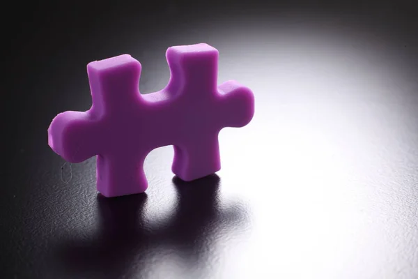 Single puzzle piece — Stock Photo, Image