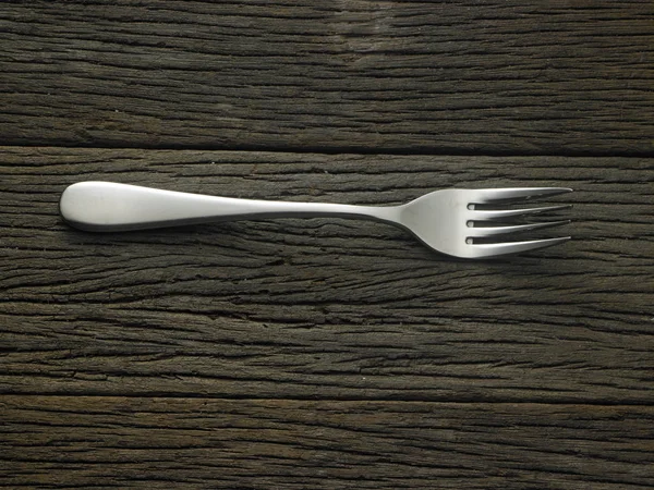 Single antique fork — Stock Photo, Image