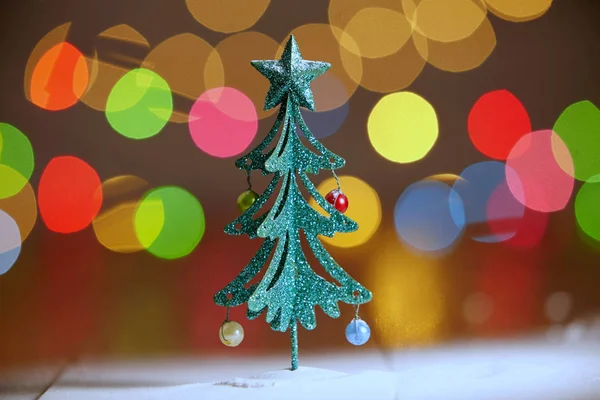 Árbol de Navidad en miniatura —  Fotos de Stock