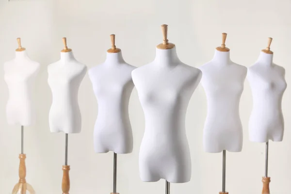 female mannequins in studio