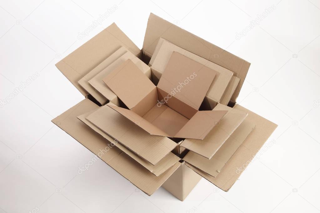 delivery cardboard boxes