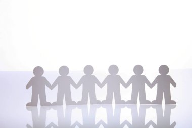 Kağıt insanlar rakamlar 