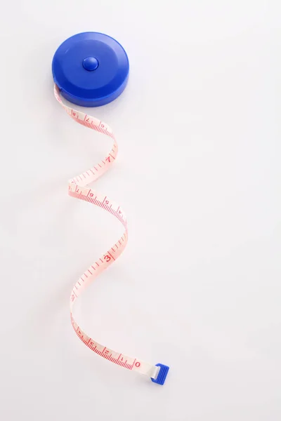 Blue measuring tape — Stock Photo, Image