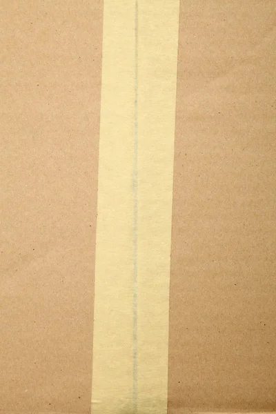 Pudełko tekturowe uszczelnione — Zdjęcie stockowe