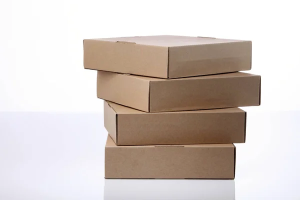 Delivery cardboard boxes — Stock Photo, Image
