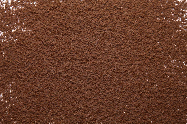 黑咖啡粉 — 图库照片