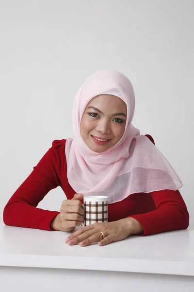 Piękna kobieta-Malajski — Zdjęcie stockowe
