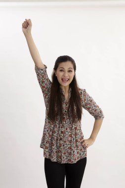 studio poz malay kadın portresi 