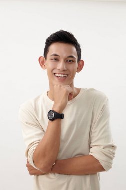 Kameraya bakarak malay çocuk portresi