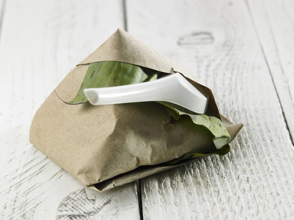 Nasi lemak package — Stockfoto