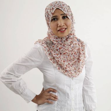 cahil ifade ile Malay kadın