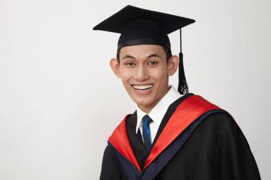  malay mezun öğrenci studio poz kamera seyir