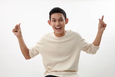 Malay genç dayama parmak