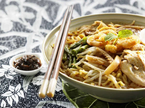 Curry noodle — Stockfoto
