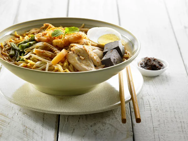 Curry noodle — Stockfoto