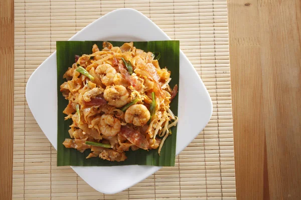 Char kuey teow — Stockfoto