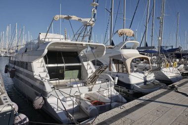 İtalya, Sicilya, Akdeniz, Marina di Ragusa