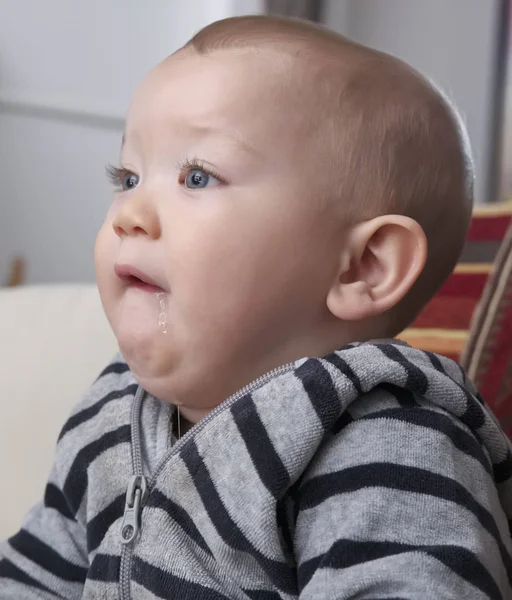 Baby mannelijke portret — Stockfoto