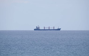 İtalya, Sicilya, Akdeniz, Kargo gemisi