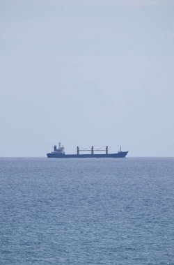 İtalya, Sicilya, Akdeniz, Kargo gemisi