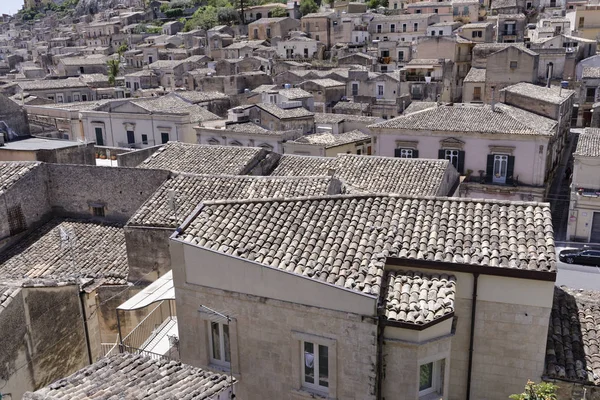 Italy, Sicily, Modica (Ragusa Province), view of the Baroque town