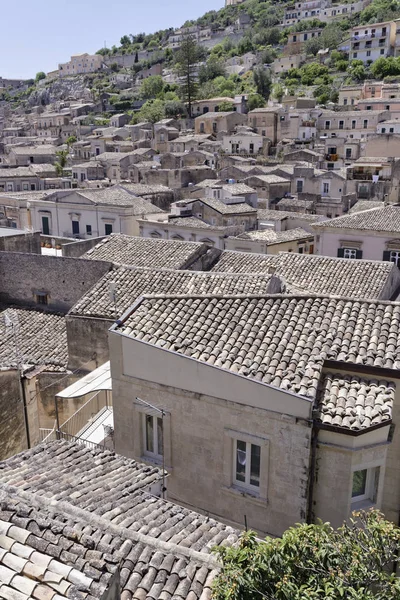 Italy, Sicily, Modica (Ragusa Province), view of the Baroque town — Stock Photo, Image