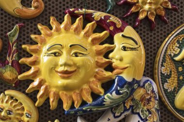 İtalya, Sicilya, Taormina, Sicilya seramik becerikli alet Satılık