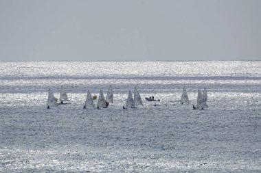 İtalya, Sicilya, Akdeniz, Marina di Ragusa; 28 Ekim 2017, sandal Yarışması - Editörden