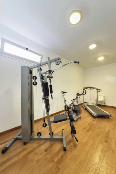 Italy, Sicily, Ragusa; 15 November 2011, gym room in a house - EDITORIAL